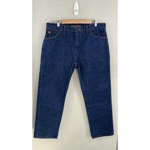 Wrangler FR Men's Jeans Flame Resistant Original Fit #FR13MWZ  Size 36 x 30